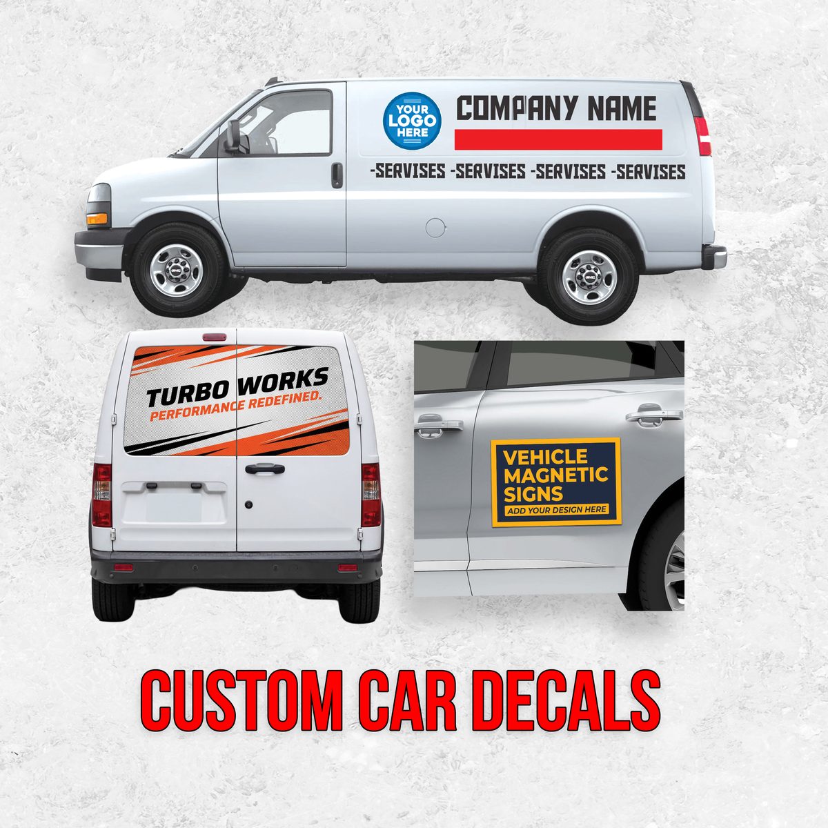Vehicle Graphics and Magnetics
